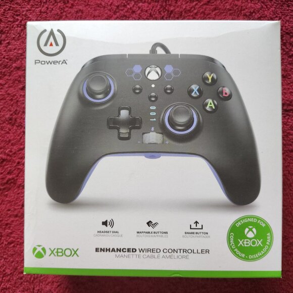 PowerA Xbox controller (Enhanced Purple Hex) - Picture 1 of 1